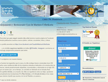 Tablet Screenshot of casasdemarinos.es